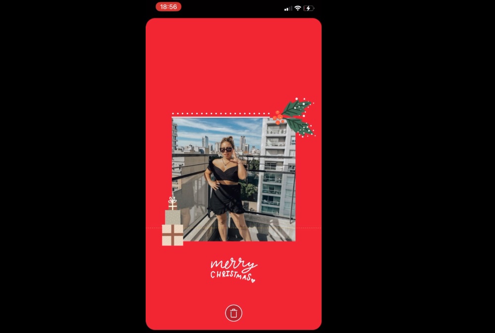 Edit navideño para Instagram Stories – @zoeblanc